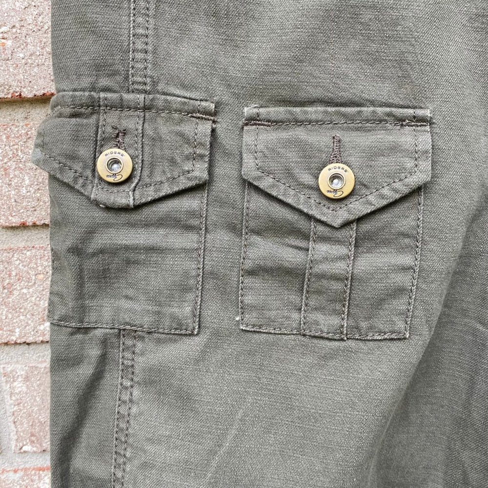 New RIDERS Copper Tie Leg Cotton Capri Pants - Picture 7 of 10